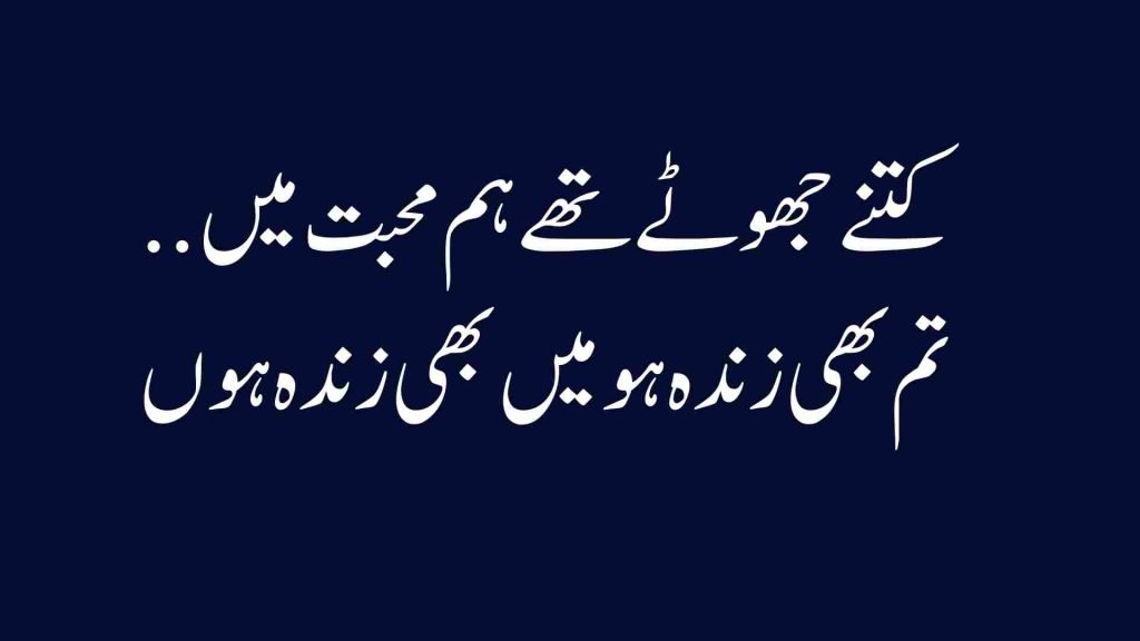 best lines for love in urdu